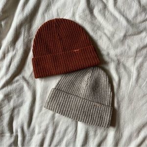 NWOT / madewell wool beanies
